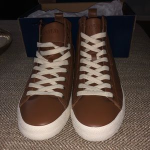 NWT. Men Polo Ralph Lauren high stop sneakers